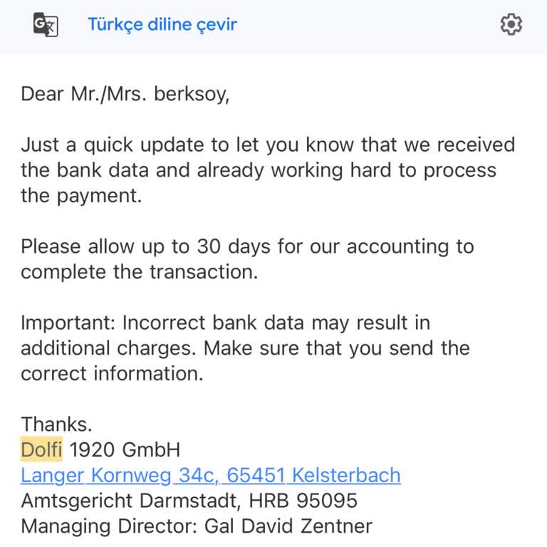 Dolfi1920 I've Been Waiting For My Refund For 2 Months.