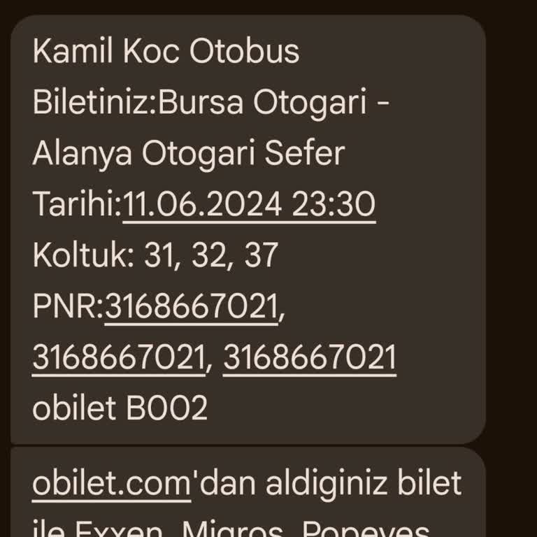 Obilet Müşteri Değerlerini Kaybetmiştir