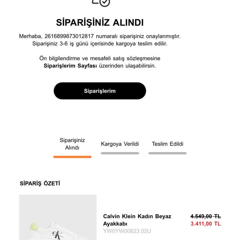 Occasion 3 Haftadır Ürün Gelmedi