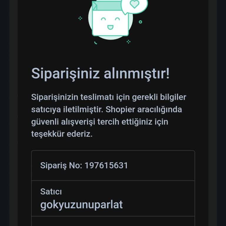 Gelmeyen Kargo Ve Para İadesi