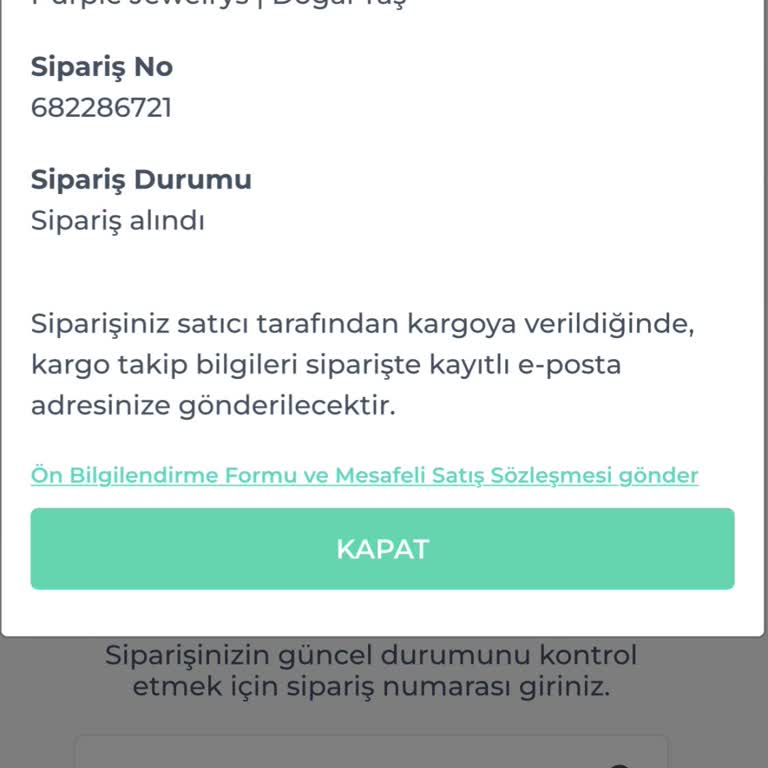 Purple Jewelrys Geç Teslim Etme Şikayeti