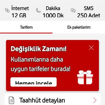 Vodafone'un Yalanı Faturada