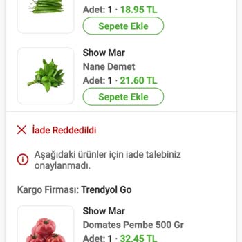 Trendyol Market Alışverişinde Fiyat Farkı Ve İtiraz Süreci Sorunu