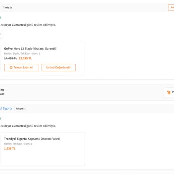 Trendyol Faturasız Ürün Sattı Ve Ek Aldığım Trendyol Sigorta Çöp Oldu