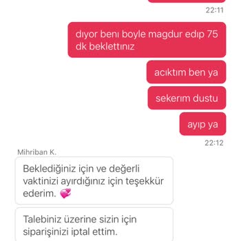 Yemek Sepeti Sipariş Getirmiyor İade Yapmıyor