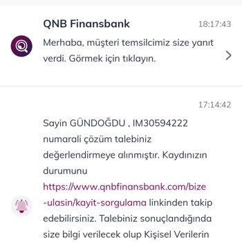 QNB Finansbank Kredi Kartı Limit Sorunu!