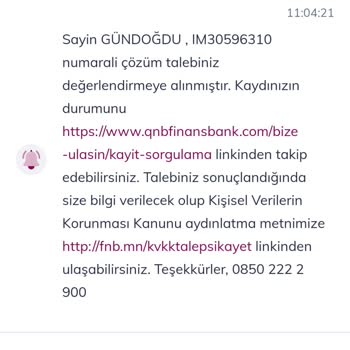 QNB Finansbank Kredi Kartı Limit Sorunu!