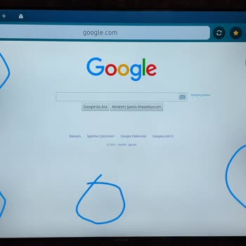 Samsung TV De Gölgeli Alanlar