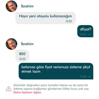 BlaBlaCar Bla Bla Var Fiyat Şikayeti