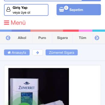 kultursigara.com - yesigara.com Kültürsigara.com Üzerinden Yapılan Siparişte Yaşanan Sorun