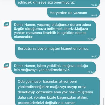 Watsons Online İade Sorunu