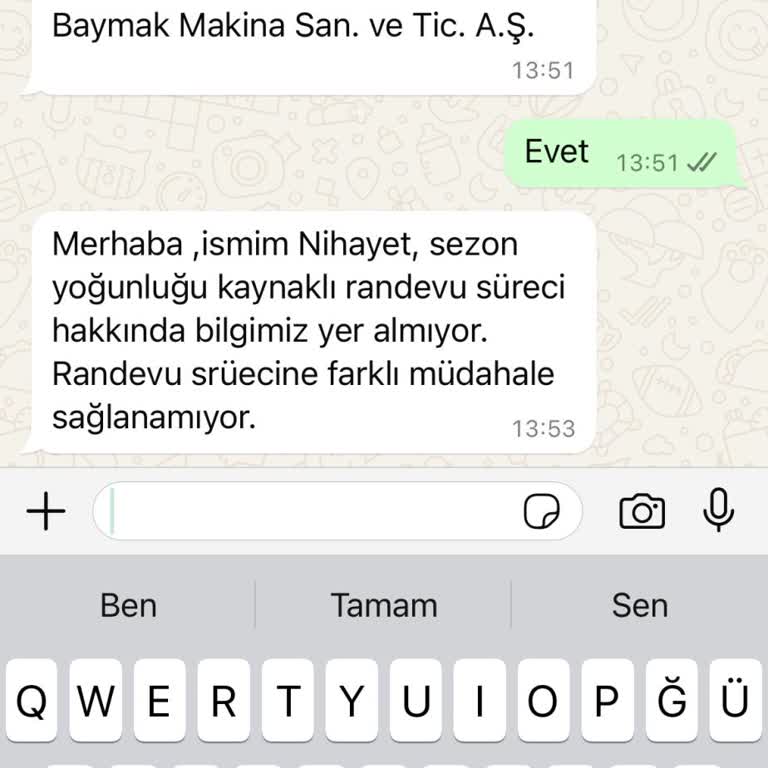 Baymak Klima Servis Hizmeti