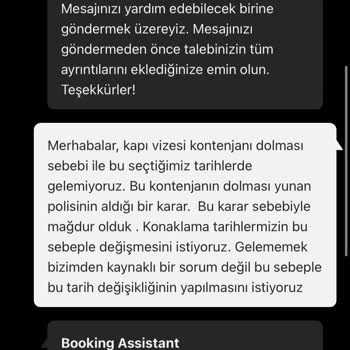 Booking'e Ulaşılamıyor Mesajlara Dönüş Olmuyor!