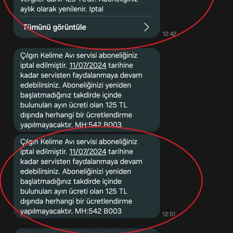 Vodafone Servis Paketi İptaline Rağmen Ücret İade Etmiyor
