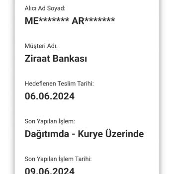 AGT Kurye Kargo Teslim Edilmiyor.