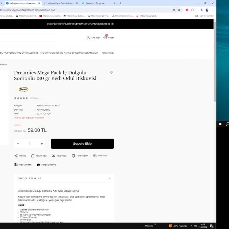 Kafkaspet.com Online Alışveriş İle Verdiğim Siparişim Gelmedi