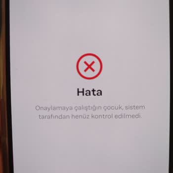 Papara Onaylama Hatası
