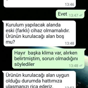 Samsung Klima Ve Hizmet Bozukluğu