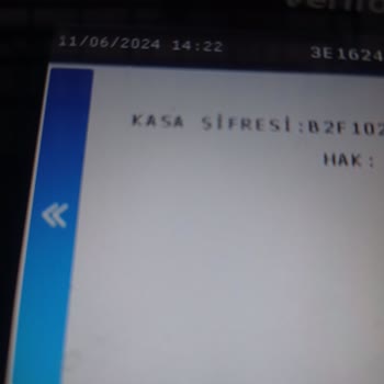 Verifone Yazarkasa Pos Cihazı Kasa Şifresi Hatası