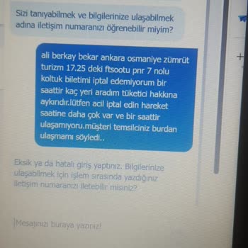 Obilet Biletimi İptal Etmiyor