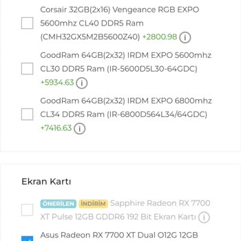 Sinerji Bilgisayar 1 Kasa 2 Ekran Kartı Fiyatına Satılıyor
