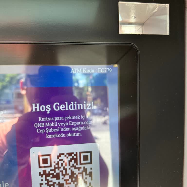 QNB Finansbank Enpara Kredi Kartı ATM'den Para Yüklerken Paramı Yuttu
