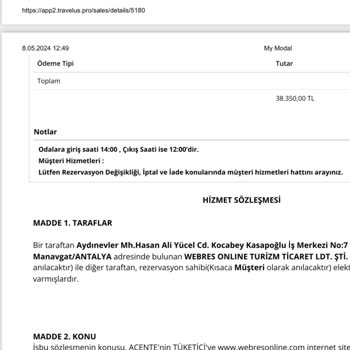 Royal Atlantis Beach Hotel İptal İade Sürecini Zora Soktular