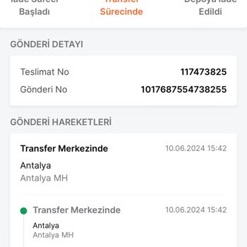 Trendyol Express Kargo Tarafından Yaşatılan Mağduriyet
