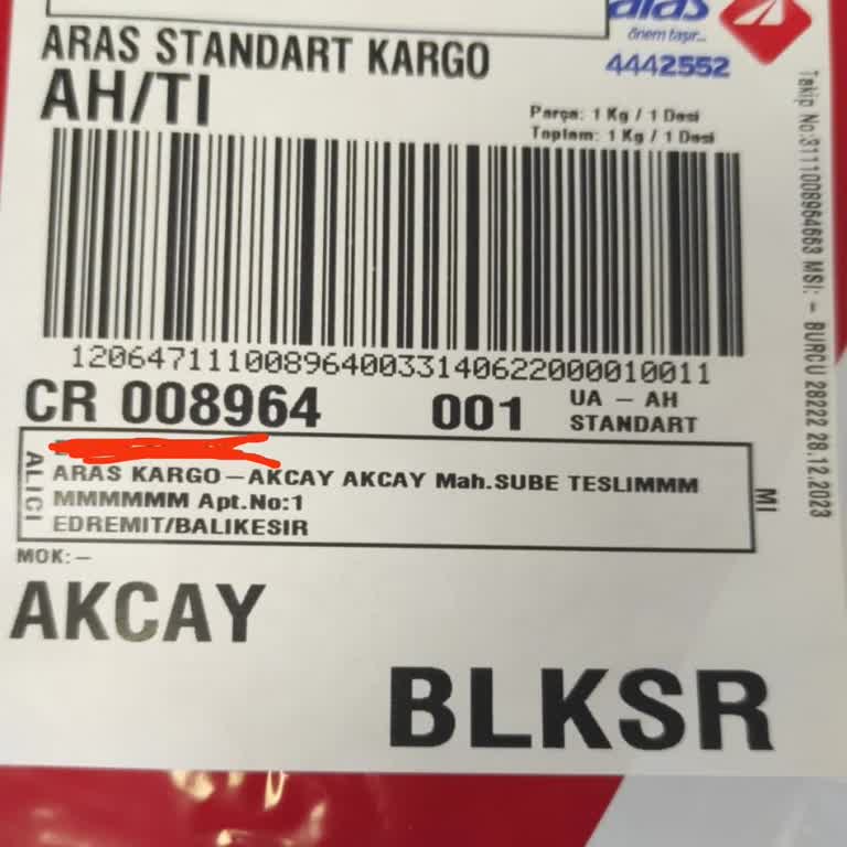 Aras Kargo Kargom Kayıp Oldu