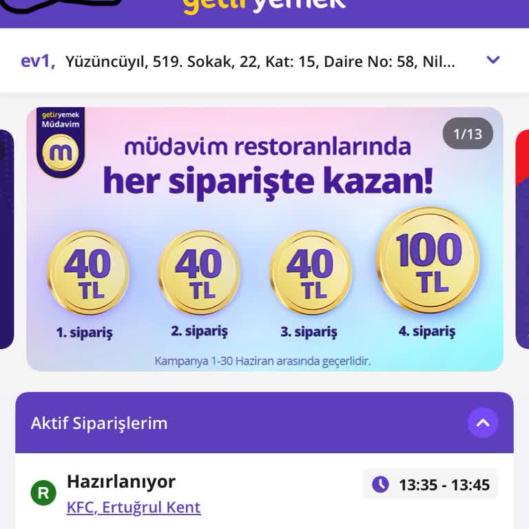 Getir Siparişim Elime Ulaşmadı