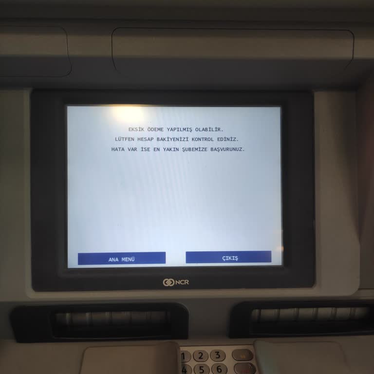QNB Finansbank Enpara ATM'DEN Para Çekerken Parama El Koydu