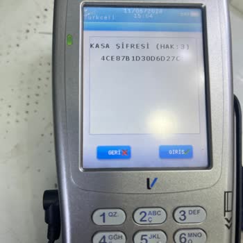 Verifone Pos Cihazı Kasa Şifre Arızası