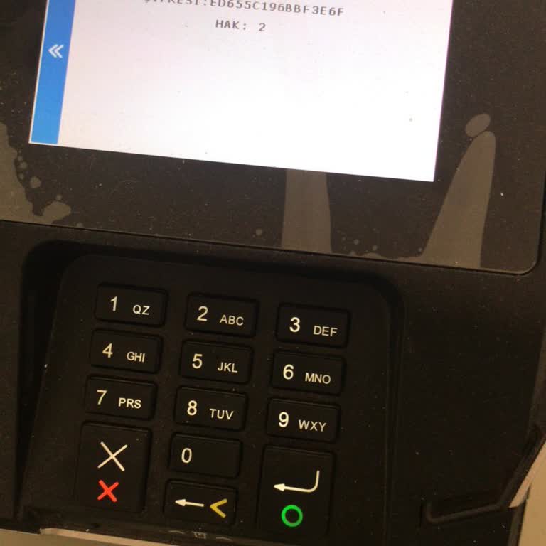 Verifone Pos Cihazında Şifre Sorunu Ve Çözüm Beklentisi