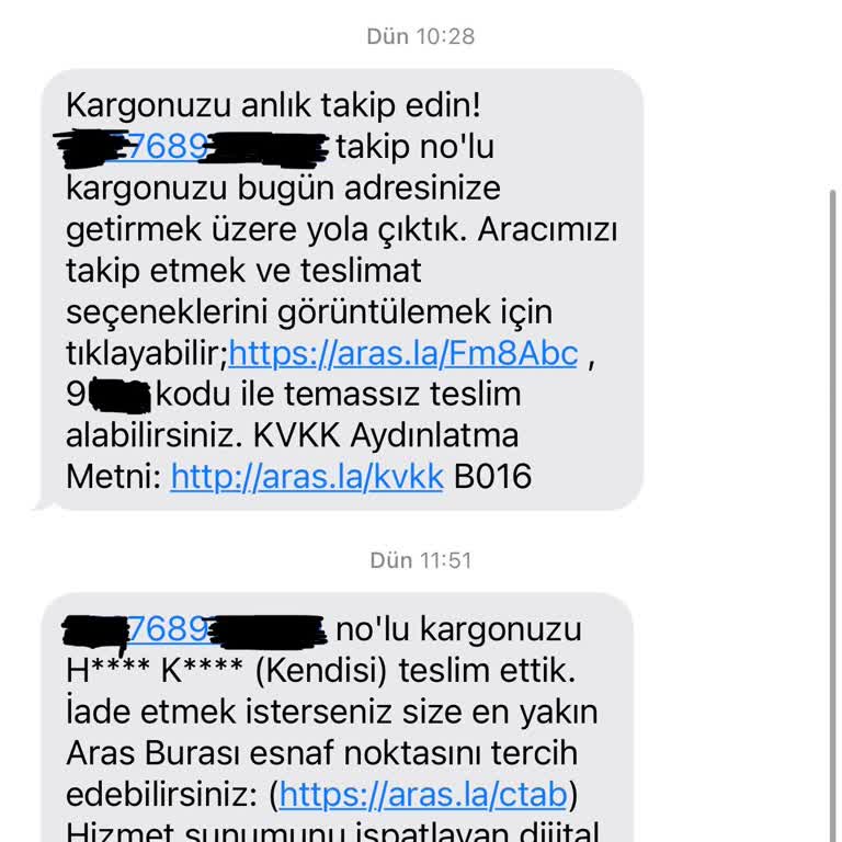 Ankara Akyurt Aras Kargo Şubesi Paketleri Asılsız Kişilere Dağıtıyor