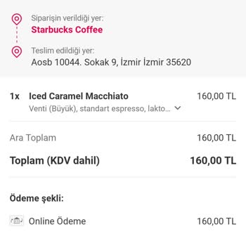 Yemeksepeti Yemek Sepetinin Yarım Kahvesi!