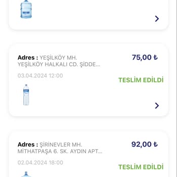 Erikli Su Siparişi Ücreti Ödememe Rağmen Saatinde Getirmedi