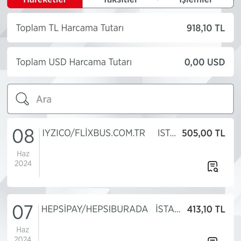 Ziraat Bankası Kartıyla Yapılan Yetkisiz Harcama
