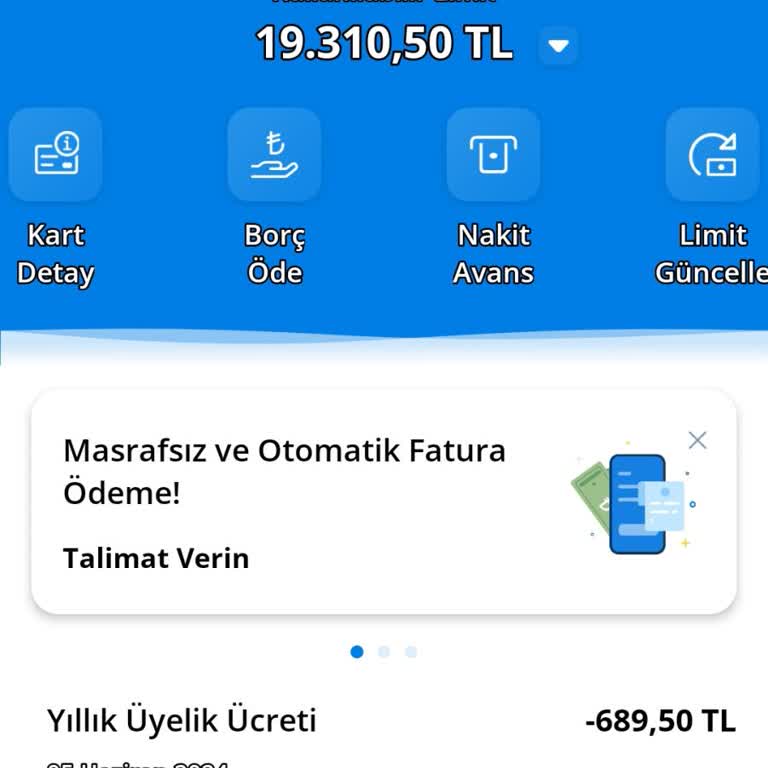 Denizbank Kredi Kartı Kesintisi