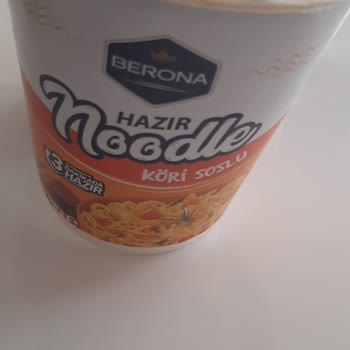 Berona Noodle İçinden Metal Malzeme Çıktı