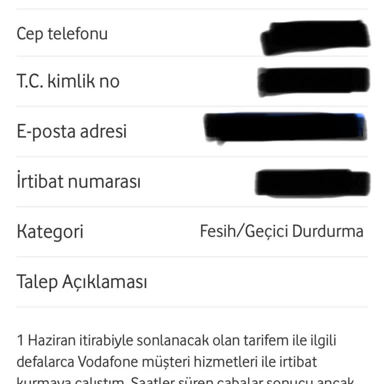 Vodafone Ulaşamama Çözüm Bulamama Saçmalığı