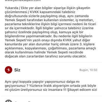 Yemeksepeti Ürünlerimi Teslim Etmedi!