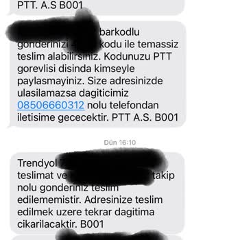 PTT Kargo PTT Manavgat Kargo Getirmiyor
