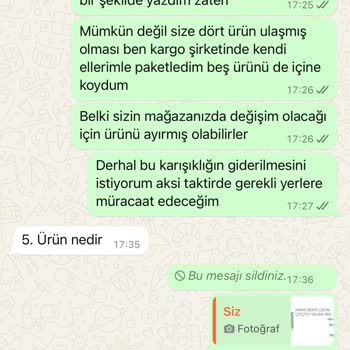 Zümra Eşarp & Tesettür İade İşlemimde Eksik Para Havalesi Yapıldı Sorunum Çözülmedi