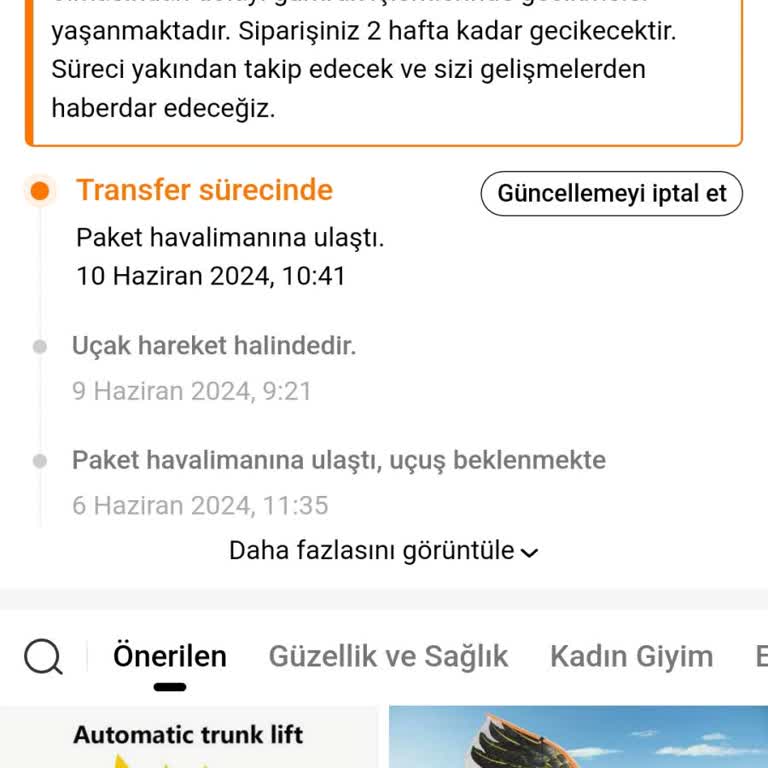 We World Express Ve World Express Gecikti
