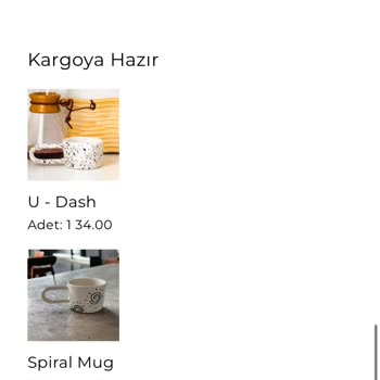 Vina Seramik 3 Aydır Kargomu Yollamıyor