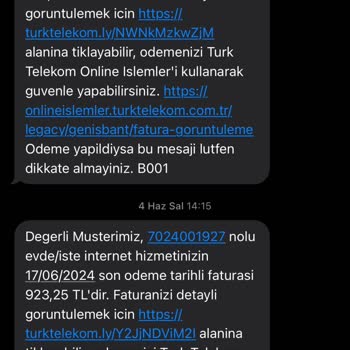 Türk Telekom'da Çifte İnternet Faturası Sorunu: 3 Aylık Kullanılmayan Hizmet Ücreti
