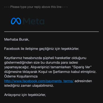 Facebook Kredi Kartımdan Para Çekti