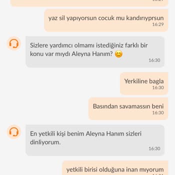 Trendyol Müşteri Temsilcisi Alay Ederek Chati Yüzüme Kapattı