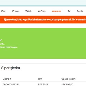 Gürgençler Apple Partneri Kargoya Ürünleri Vermiyor.