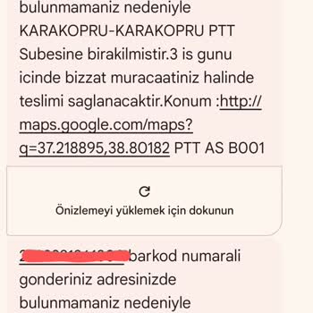 PTT Kargo Adres De Olmamıza Rağmen Şubeye Gelin Diyorlar